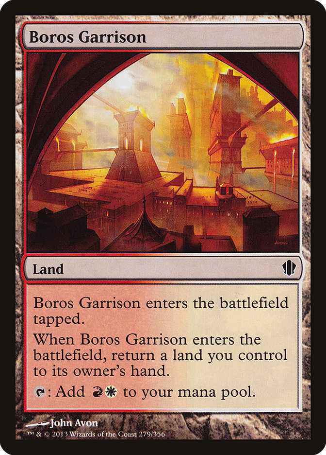 Boros Garrison [Commander 2013] | Card Citadel