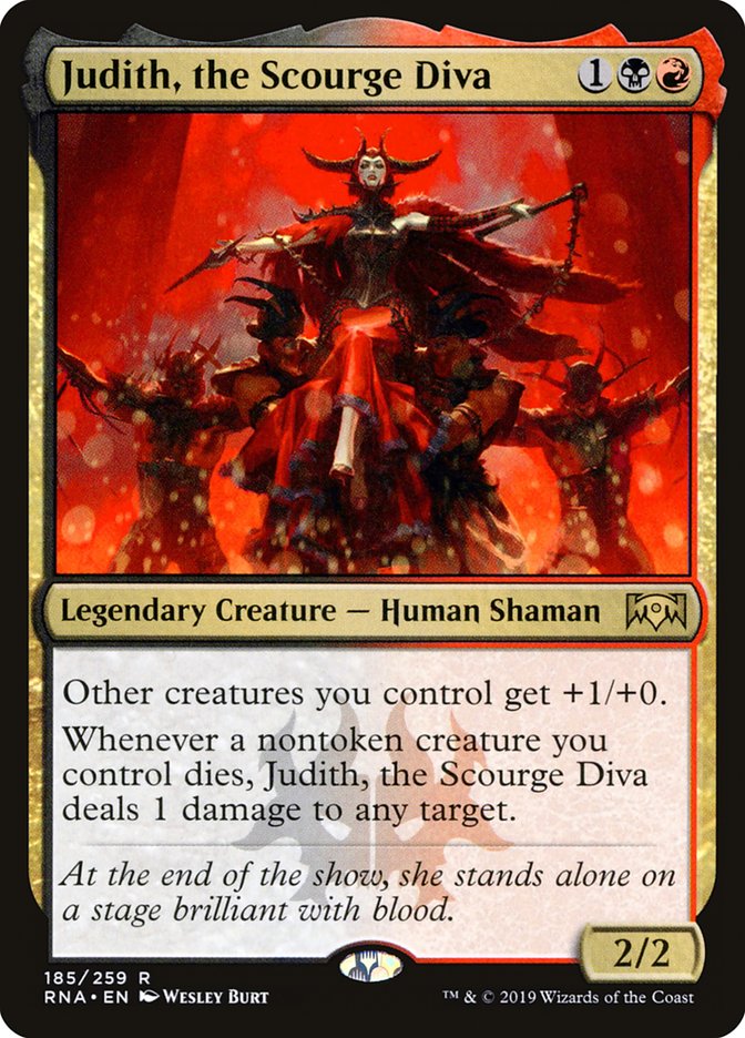 Judith, the Scourge Diva [Ravnica Allegiance] | Card Citadel