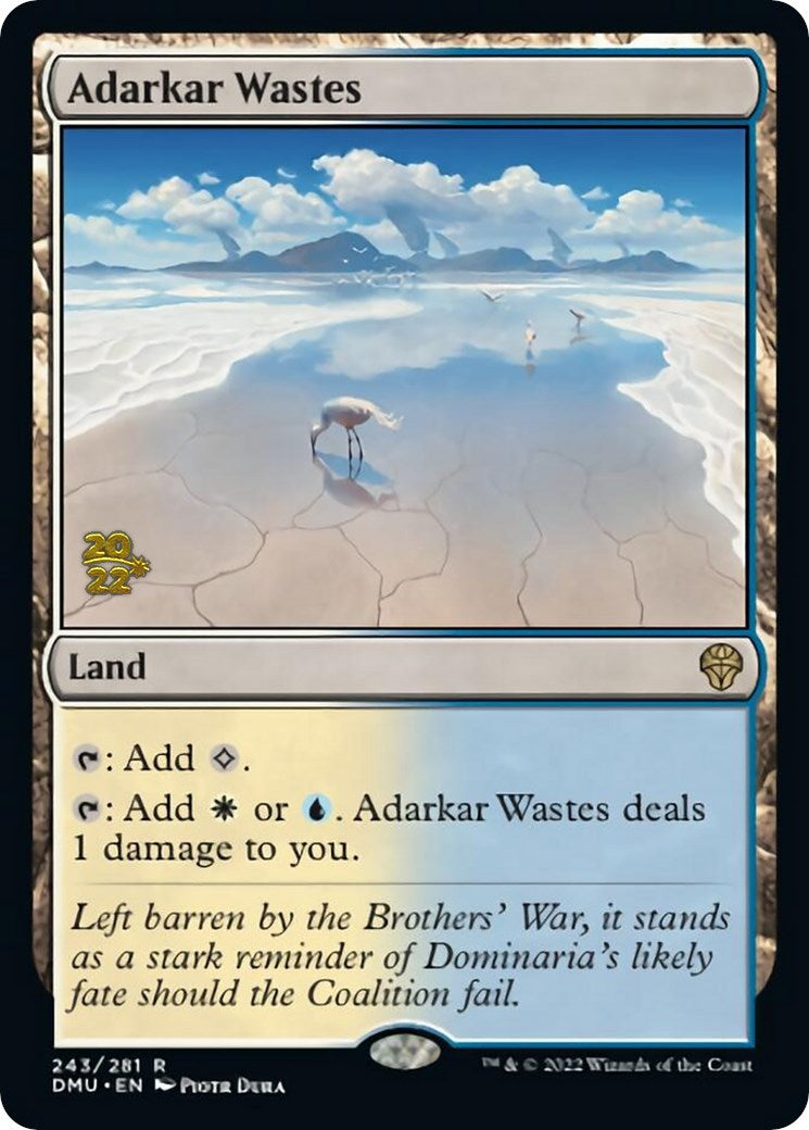 Adarkar Wastes [Dominaria United Prerelease Promos] | Card Citadel