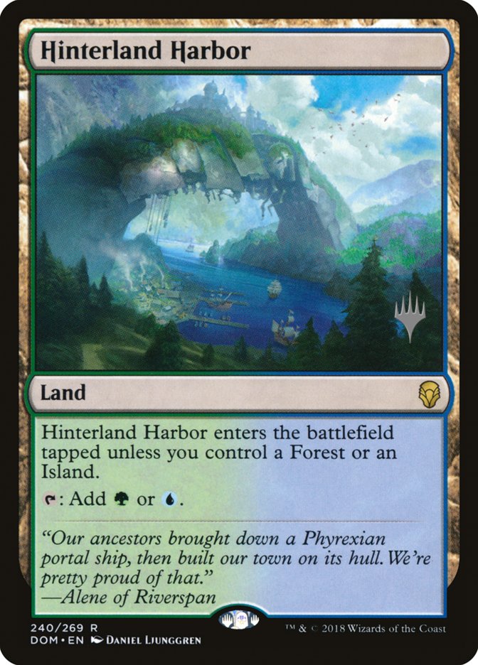 Hinterland Harbor [Dominaria Promos] | Card Citadel