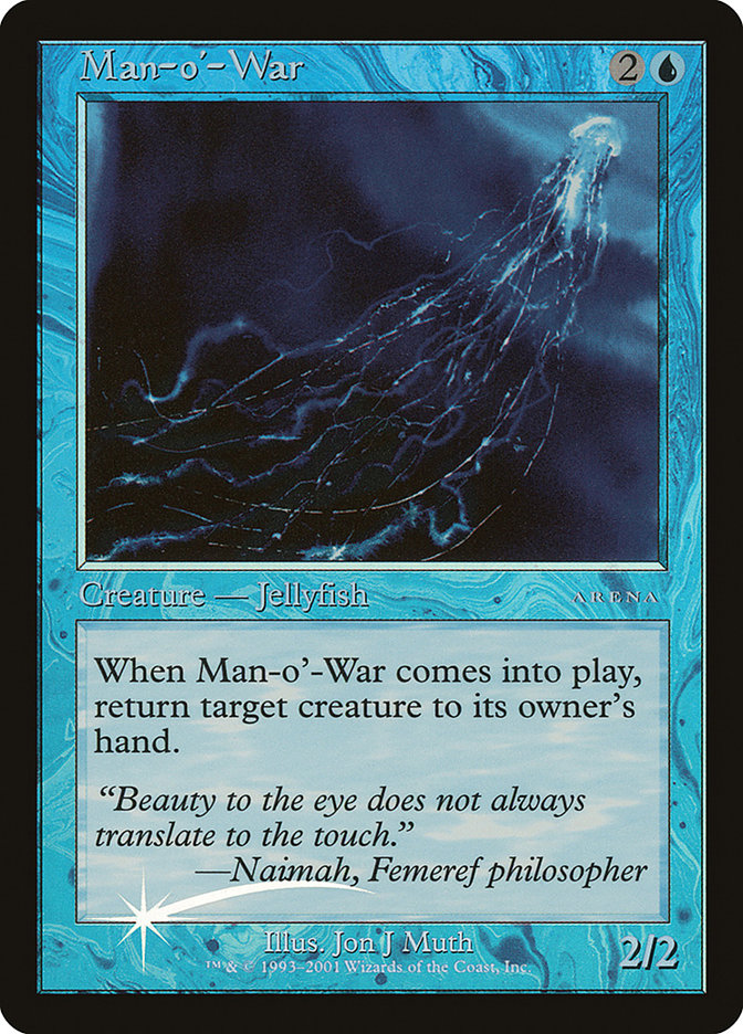 Man-o'-War [Arena League 2002] | Card Citadel