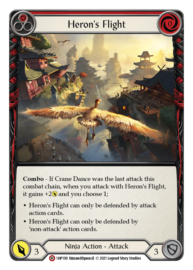 Heron's Flight [1HP100] | Card Citadel