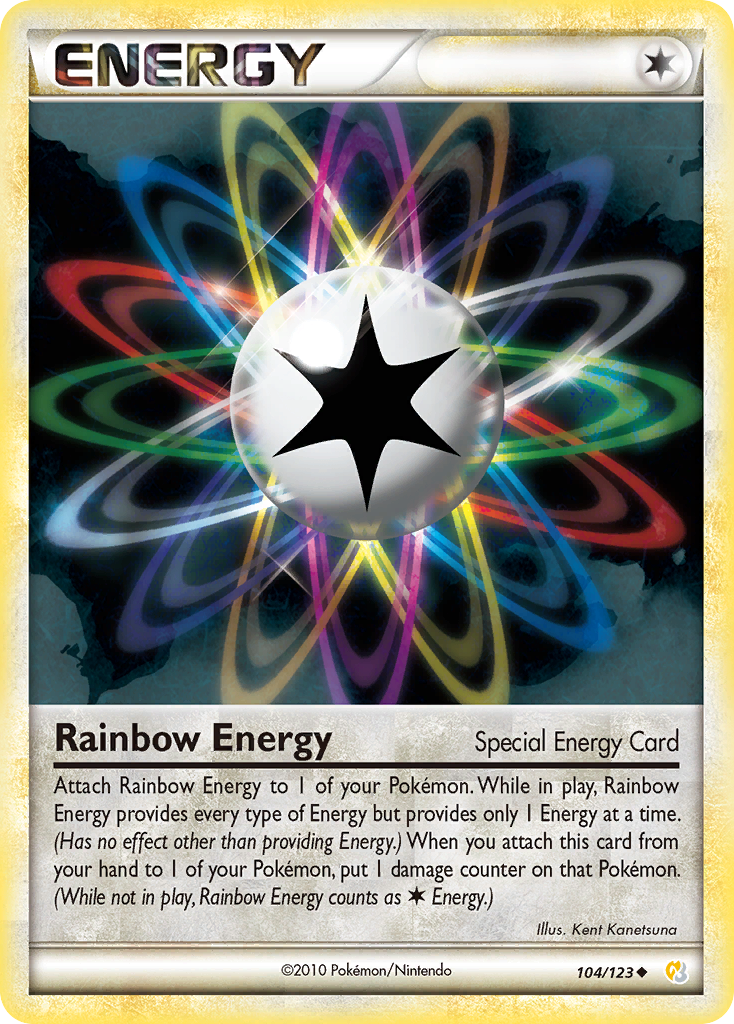 Rainbow Energy (104/123) [HeartGold & SoulSilver: Base Set] | Card Citadel