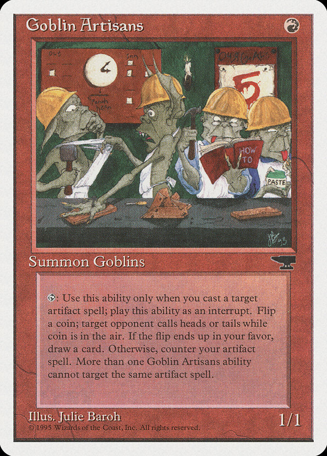 Goblin Artisans [Chronicles] | Card Citadel