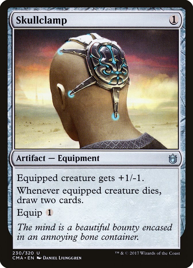 Skullclamp [Commander Anthology] | Card Citadel