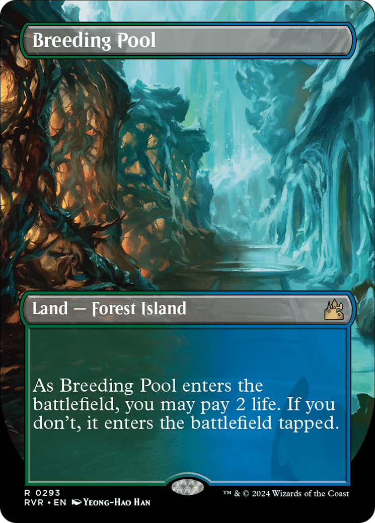 Breeding Pool (Borderless) [Ravnica Remastered] | Card Citadel