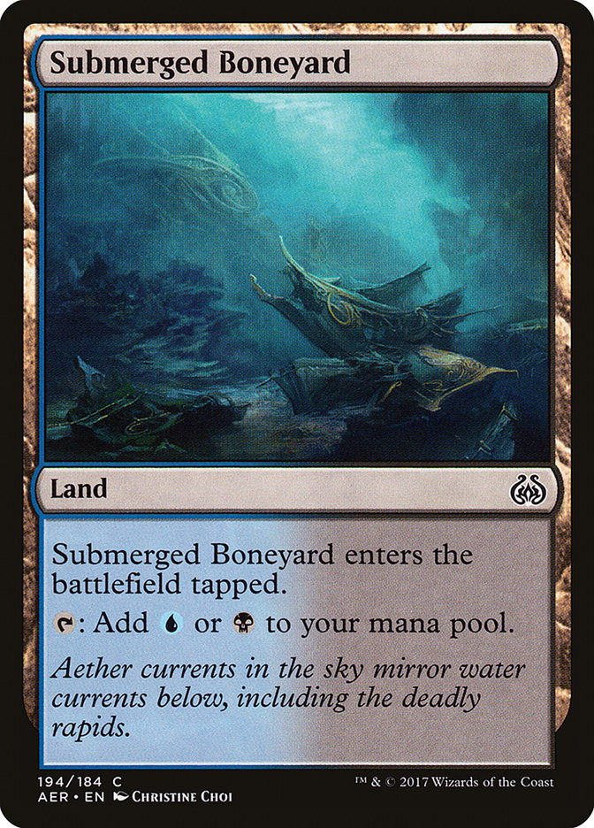 Submerged Boneyard [Aether Revolt] | Card Citadel