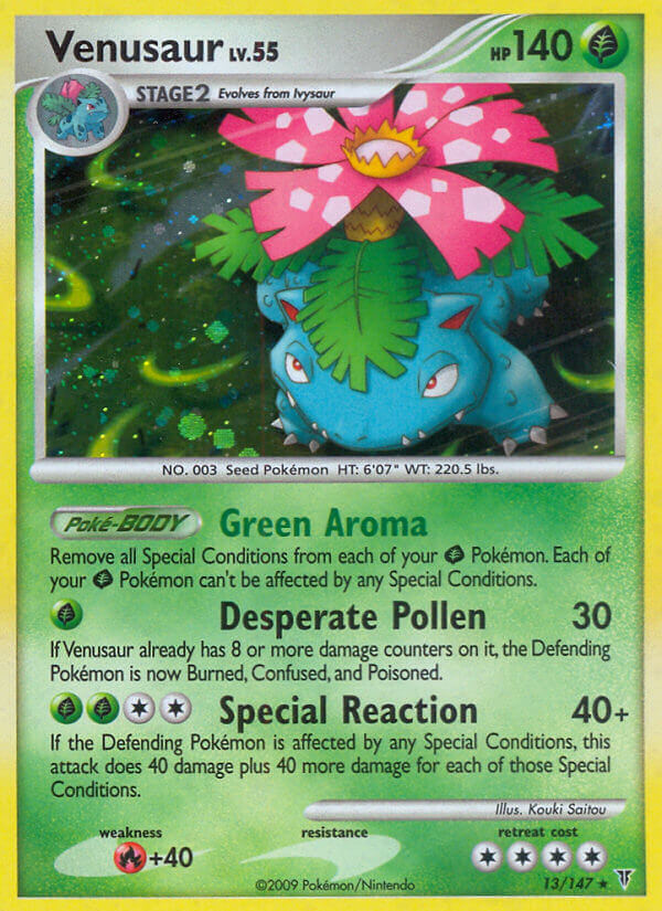 Venusaur (13/147) (Theme Deck Exclusive) [Platinum: Supreme Victors] | Card Citadel