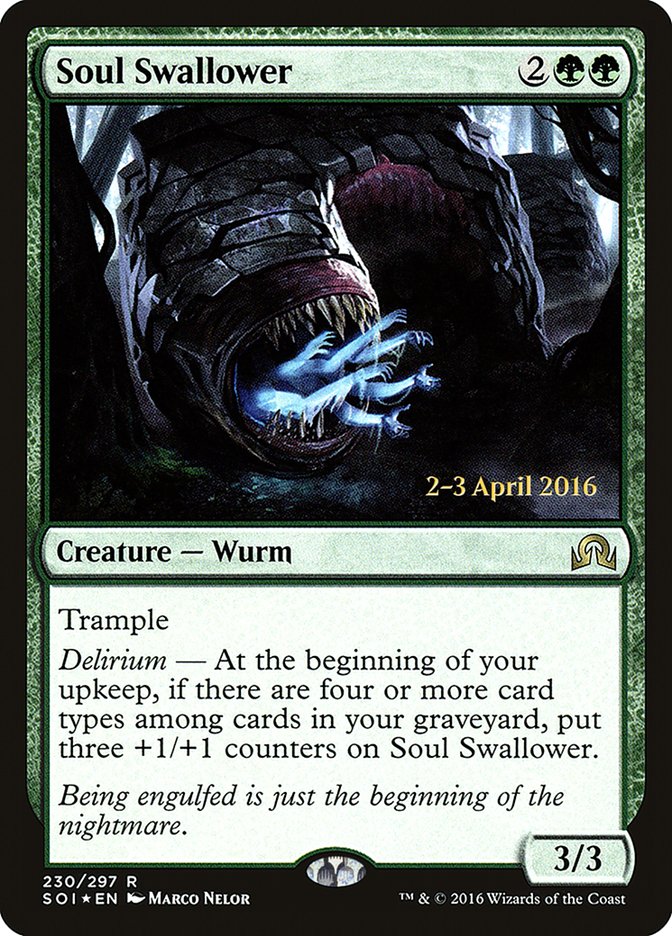 Soul Swallower [Shadows over Innistrad Promos] | Card Citadel