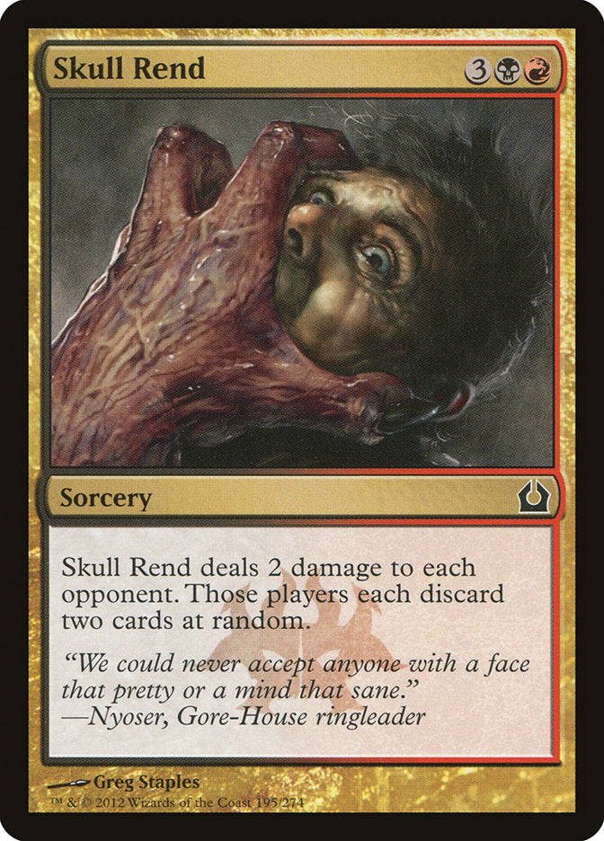 Skull Rend [Return to Ravnica] | Card Citadel