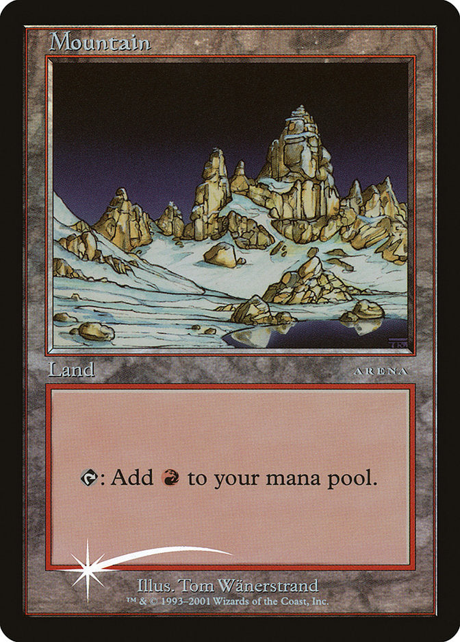 Mountain [Arena League 2001] | Card Citadel