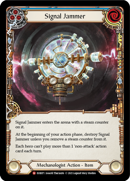 Signal Jammer [EVR071] (Everfest)  1st Edition Rainbow Foil | Card Citadel