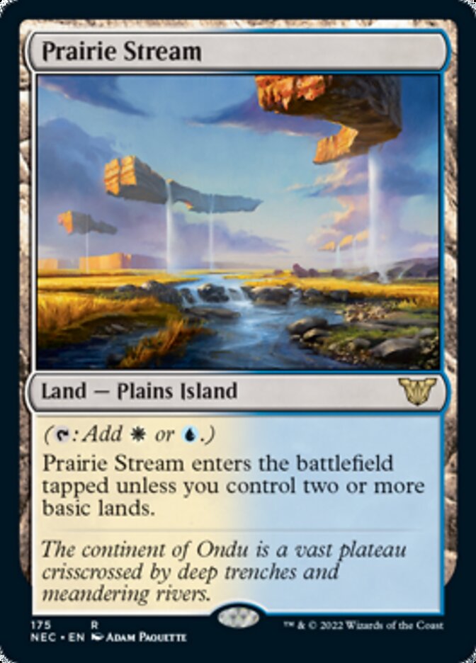 Prairie Stream [Kamigawa: Neon Dynasty Commander] | Card Citadel