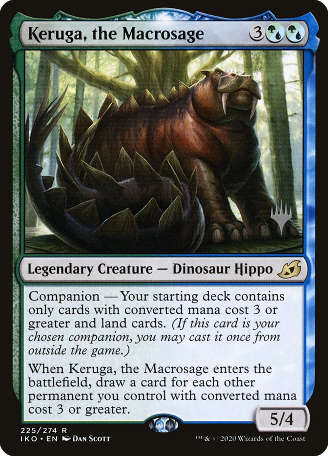 Keruga, the Macrosage (Promo Pack) [Ikoria: Lair of Behemoths Promos] | Card Citadel
