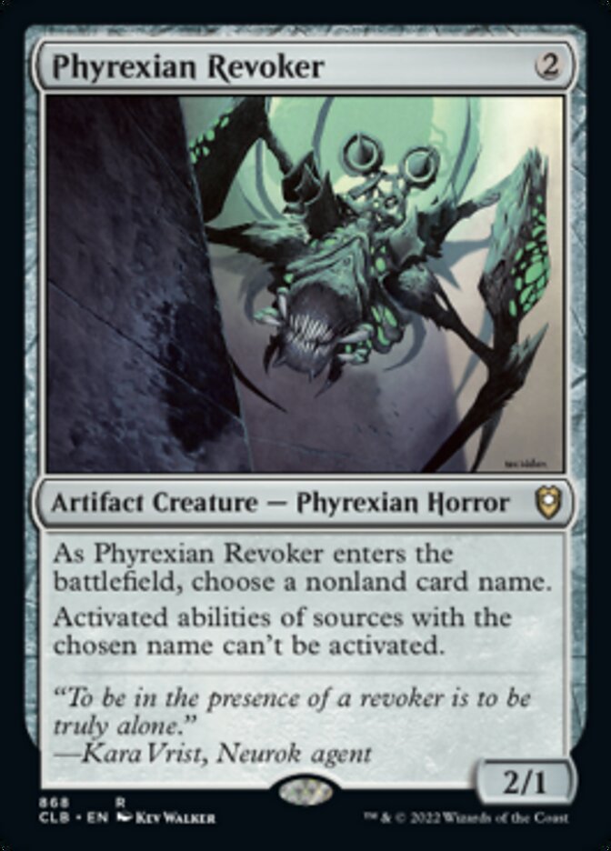 Phyrexian Revoker [Commander Legends: Battle for Baldur's Gate] | Card Citadel