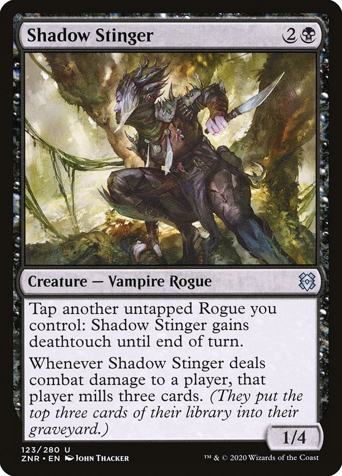 Shadow Stinger [Zendikar Rising] | Card Citadel