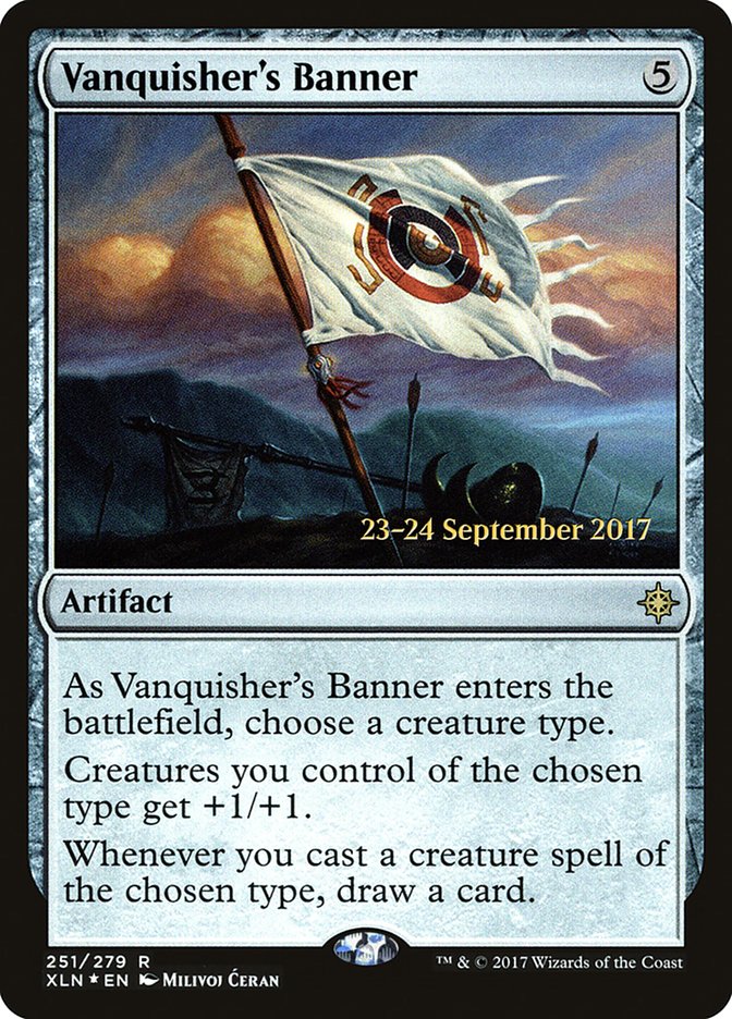 Vanquisher's Banner [Ixalan Promos] | Card Citadel