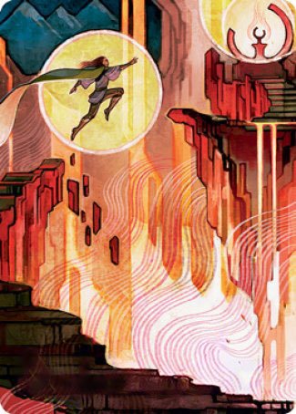 Thrill of Possibility Art Card [Strixhaven: School of Mages Art Series] | Card Citadel