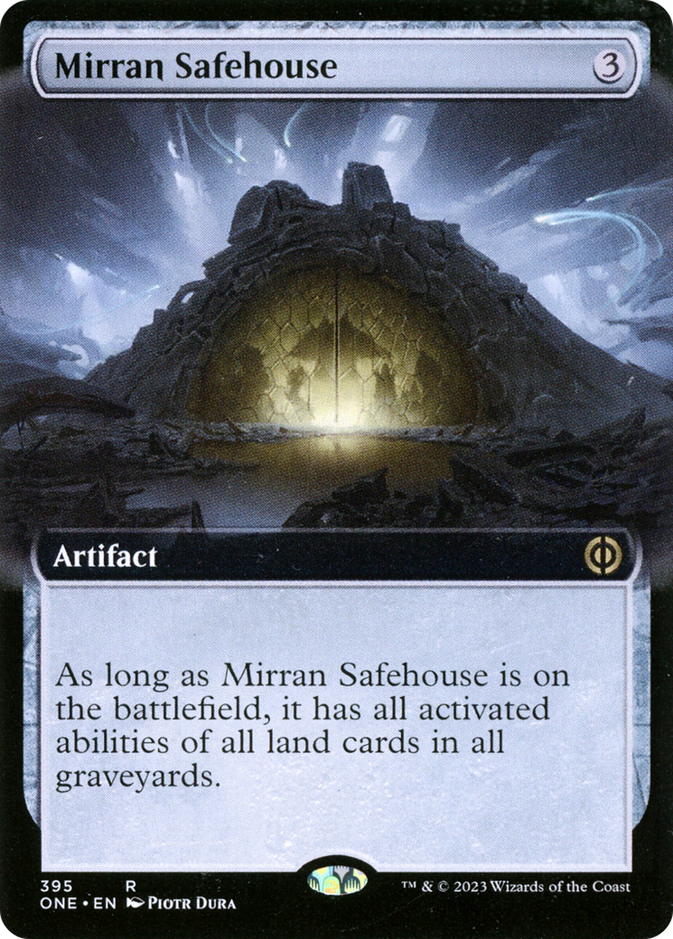 Mirran Safehouse (Extended Art) [Phyrexia: All Will Be One] | Card Citadel