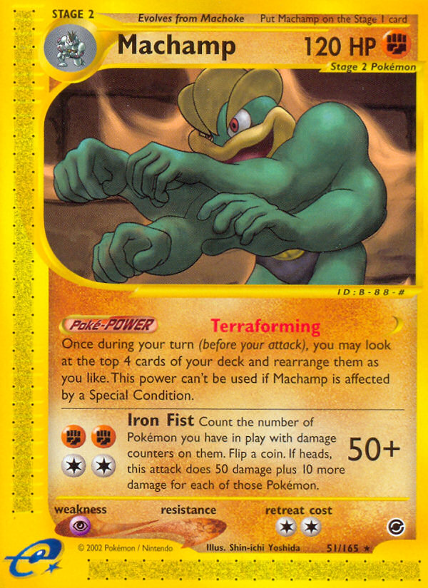 Machamp (51/165) [Expedition: Base Set] | Card Citadel