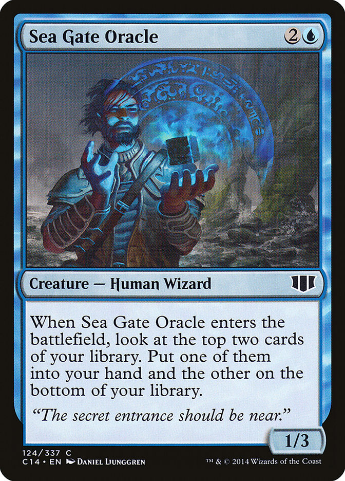 Sea Gate Oracle [Commander 2014] | Card Citadel