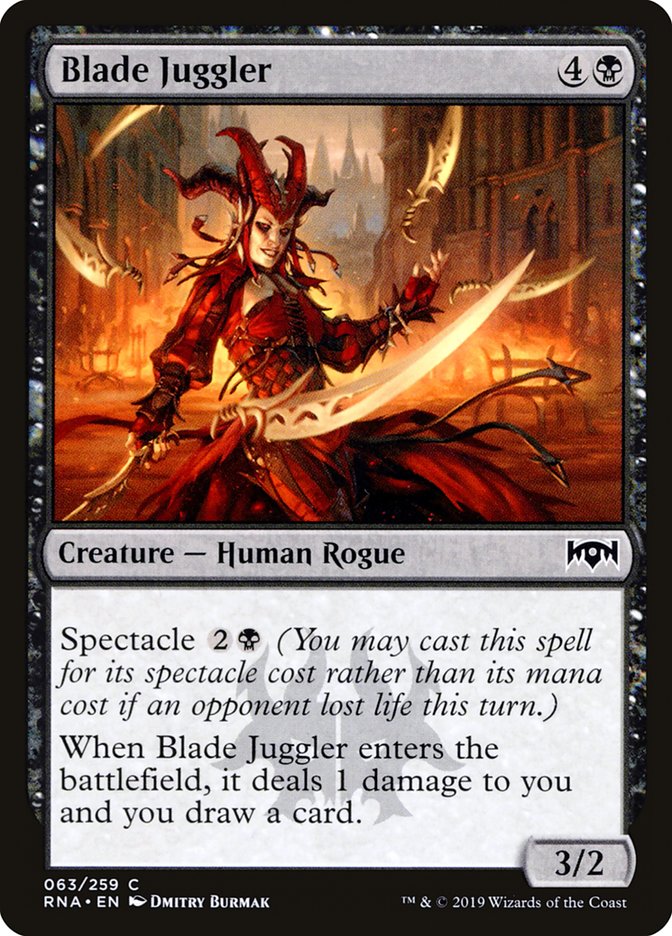 Blade Juggler [Ravnica Allegiance] | Card Citadel