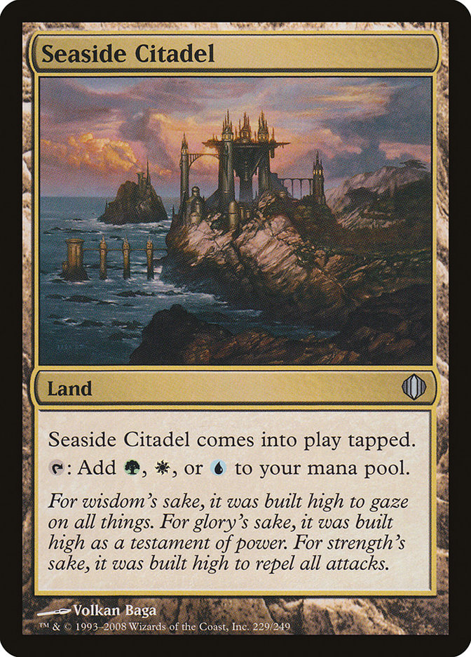 Seaside Citadel [Shards of Alara] | Card Citadel