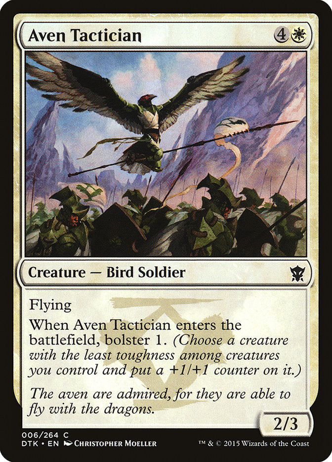 Aven Tactician [Dragons of Tarkir] | Card Citadel