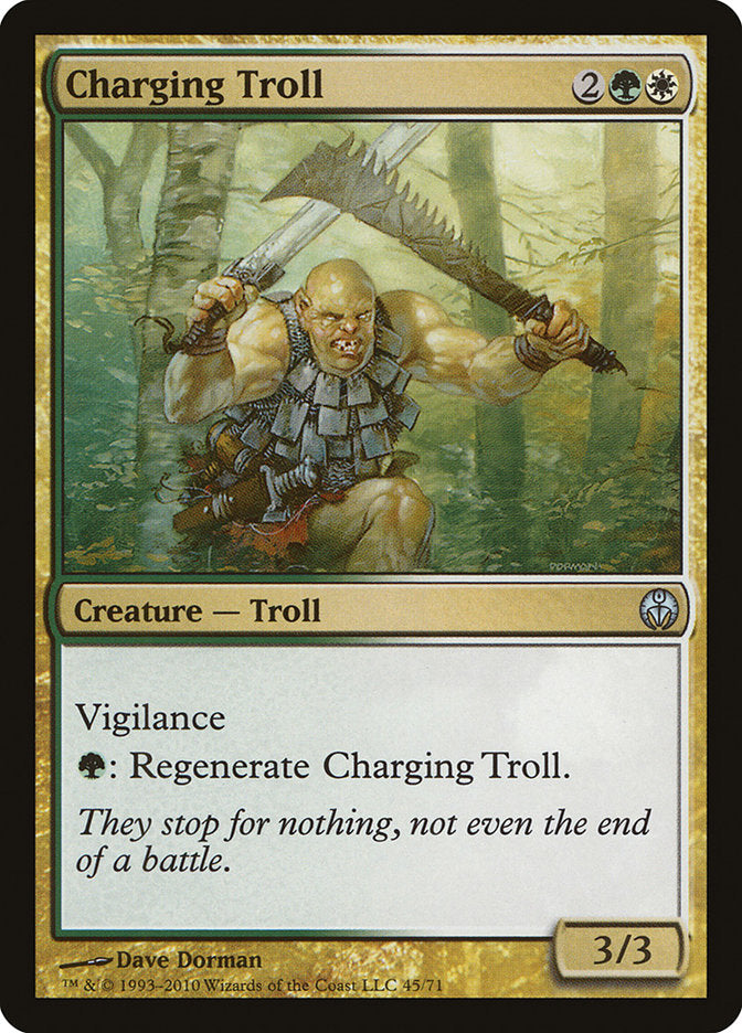 Charging Troll [Duel Decks: Phyrexia vs. the Coalition] | Card Citadel