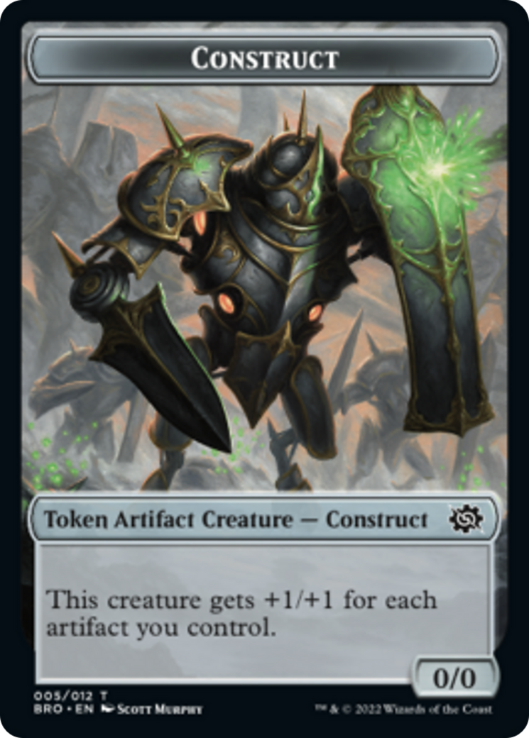 Construct Token (005) [The Brothers' War Tokens] | Card Citadel