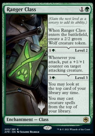 Ranger Class (Promo Pack) [Dungeons & Dragons: Adventures in the Forgotten Realms Promos] | Card Citadel