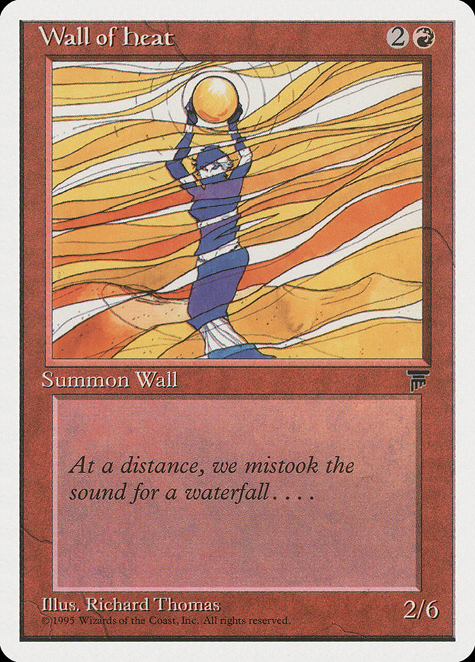 Wall of Heat [Chronicles] | Card Citadel