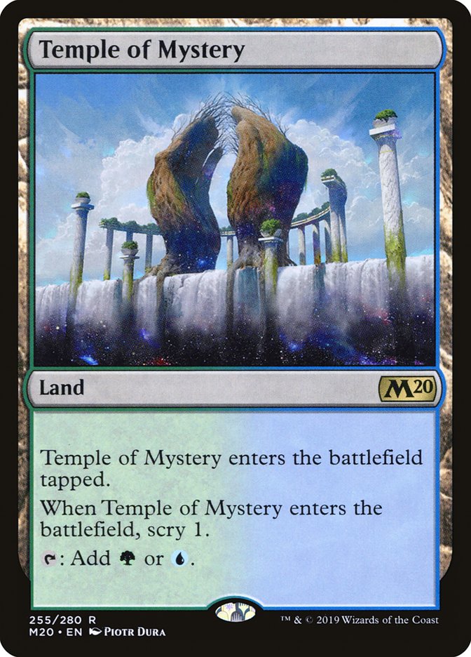 Temple of Mystery [Core Set 2020] | Card Citadel