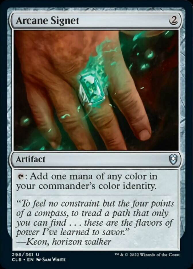 Arcane Signet [Commander Legends: Battle for Baldur's Gate] | Card Citadel