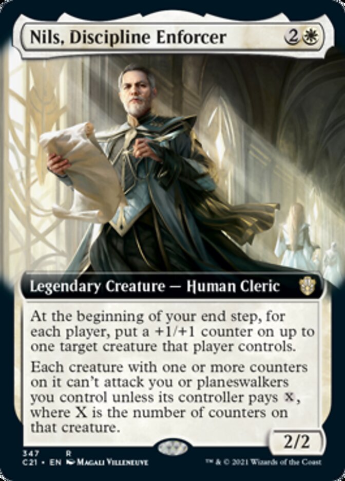 Nils, Discipline Enforcer (Extended) [Commander 2021] | Card Citadel