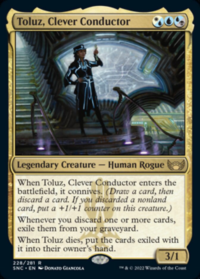 Toluz, Clever Conductor [Streets of New Capenna] | Card Citadel