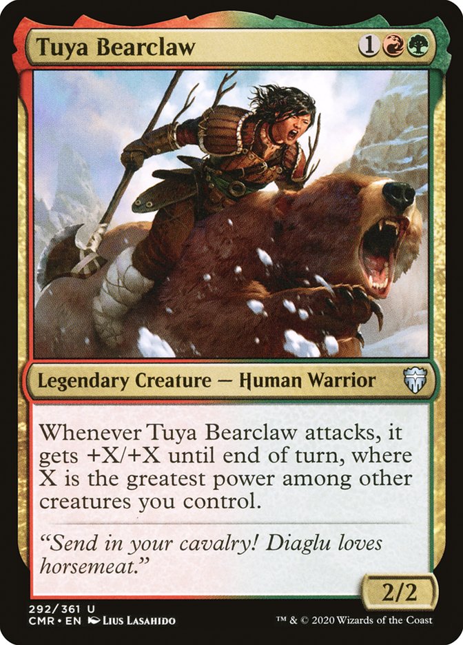 Tuya Bearclaw [Commander Legends] | Card Citadel