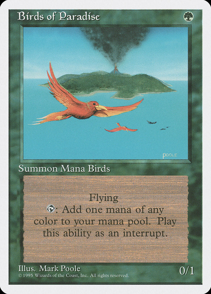 Birds of Paradise [Fourth Edition] | Card Citadel