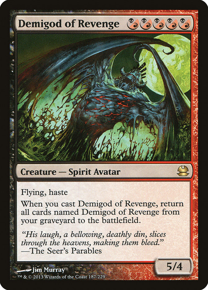 Demigod of Revenge [Modern Masters] | Card Citadel