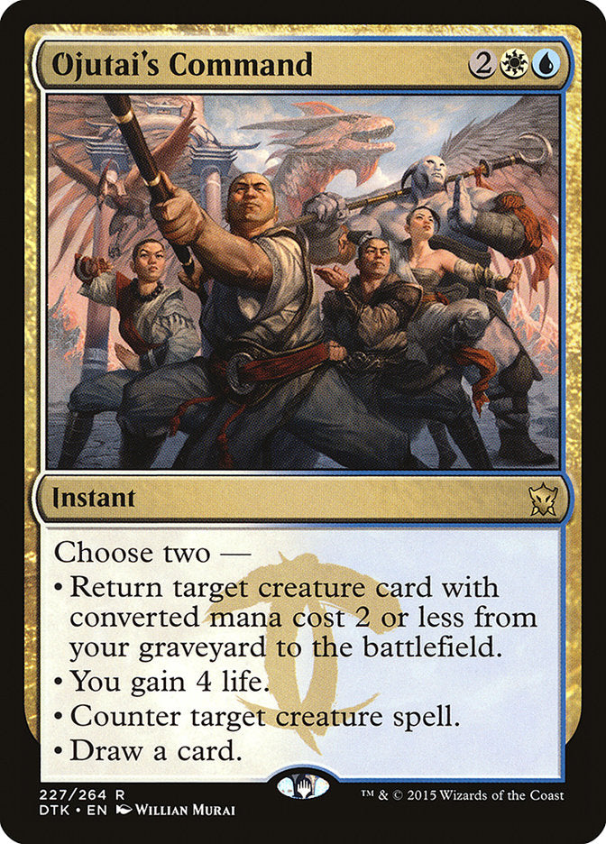 Ojutai's Command [Dragons of Tarkir] | Card Citadel