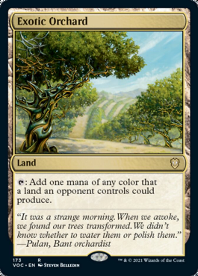 Exotic Orchard [Innistrad: Crimson Vow Commander] | Card Citadel