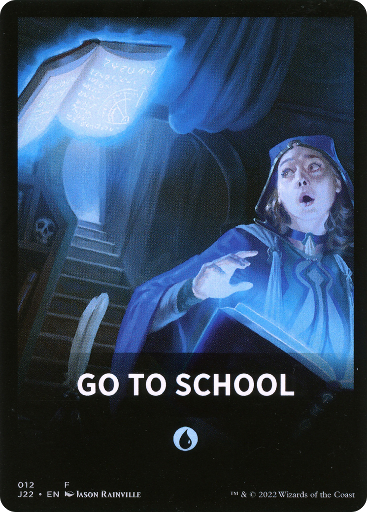 Go to School Theme Card [Jumpstart 2022 Front Cards] | Card Citadel