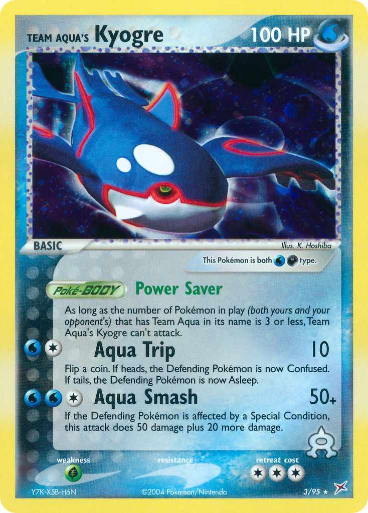 Team Aqua's Kyogre (3/95) (Theme Deck Exclusive) [EX: Team Magma vs Team Aqua] | Card Citadel