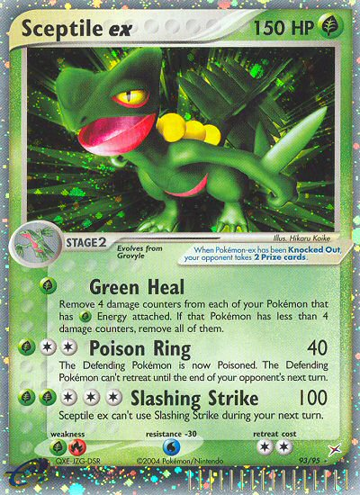 Sceptile ex (93/95) [EX: Team Magma vs Team Aqua] | Card Citadel