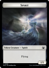 Spirt (9) // Treasure Double-Sided Token [March of the Machine Commander Tokens] | Card Citadel