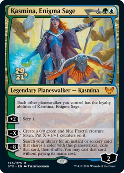 Kasmina, Enigma Sage [Strixhaven: School of Mages Prerelease Promos] | Card Citadel