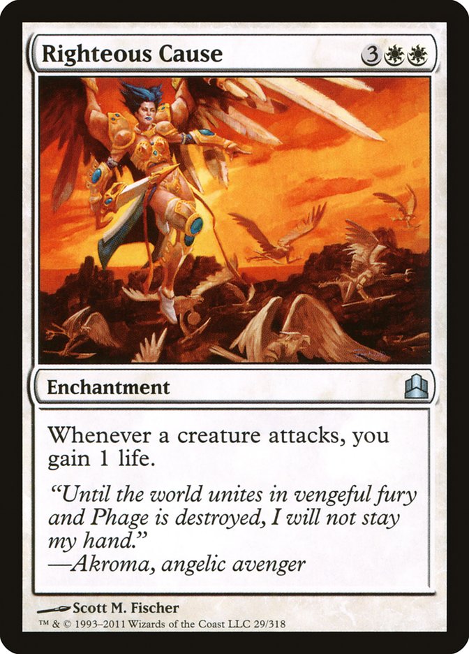 Righteous Cause [Commander 2011] | Card Citadel