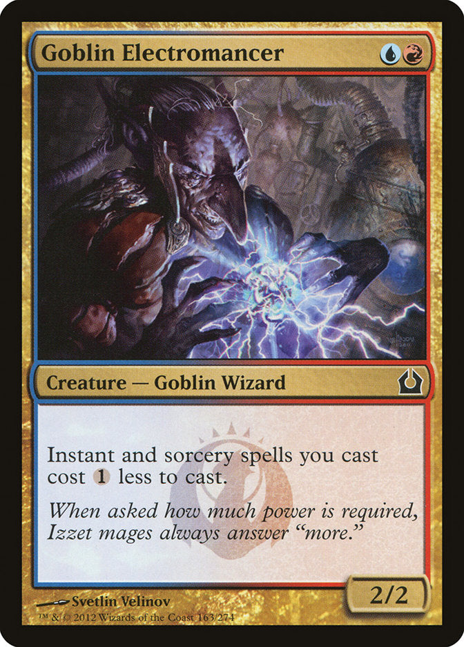 Goblin Electromancer [Return to Ravnica] | Card Citadel