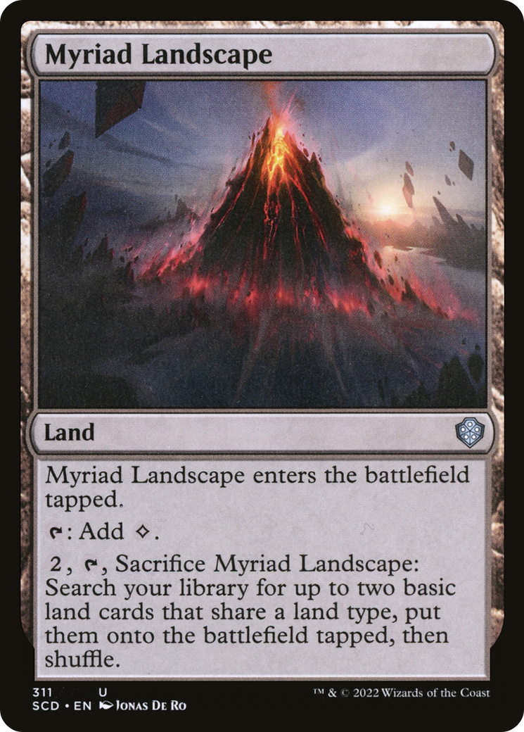 Myriad Landscape [Starter Commander Decks] | Card Citadel