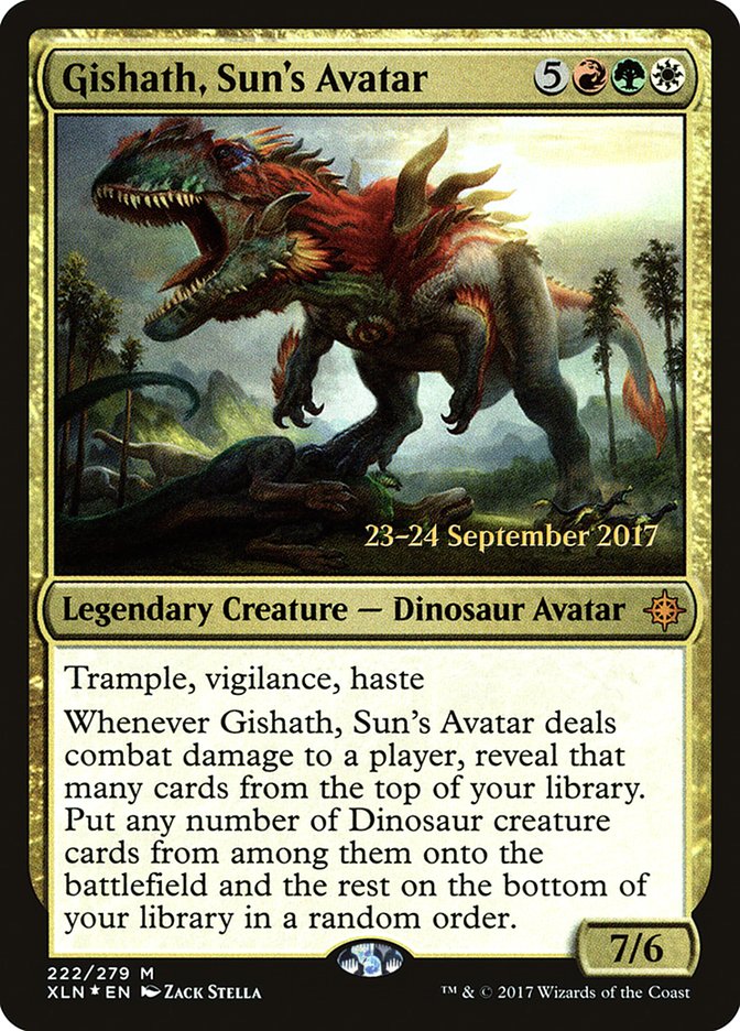 Gishath, Sun's Avatar [Ixalan Promos] | Card Citadel